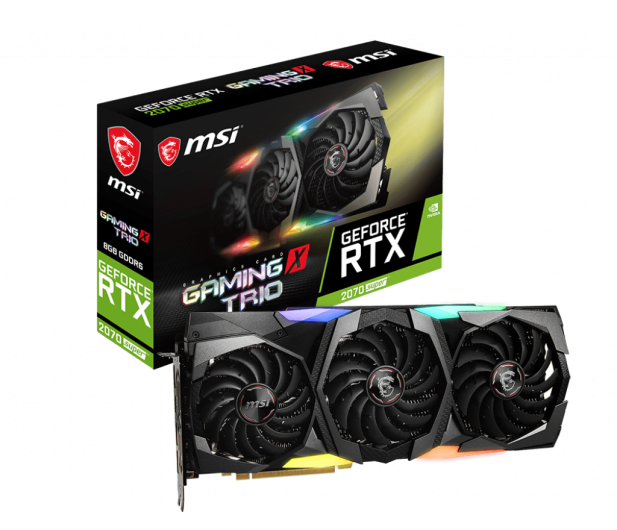 MSI Geforce RTX 2070 SUPER GAMING X TRIO 8GB GDDR6 - 504415 - zdjęcie 2